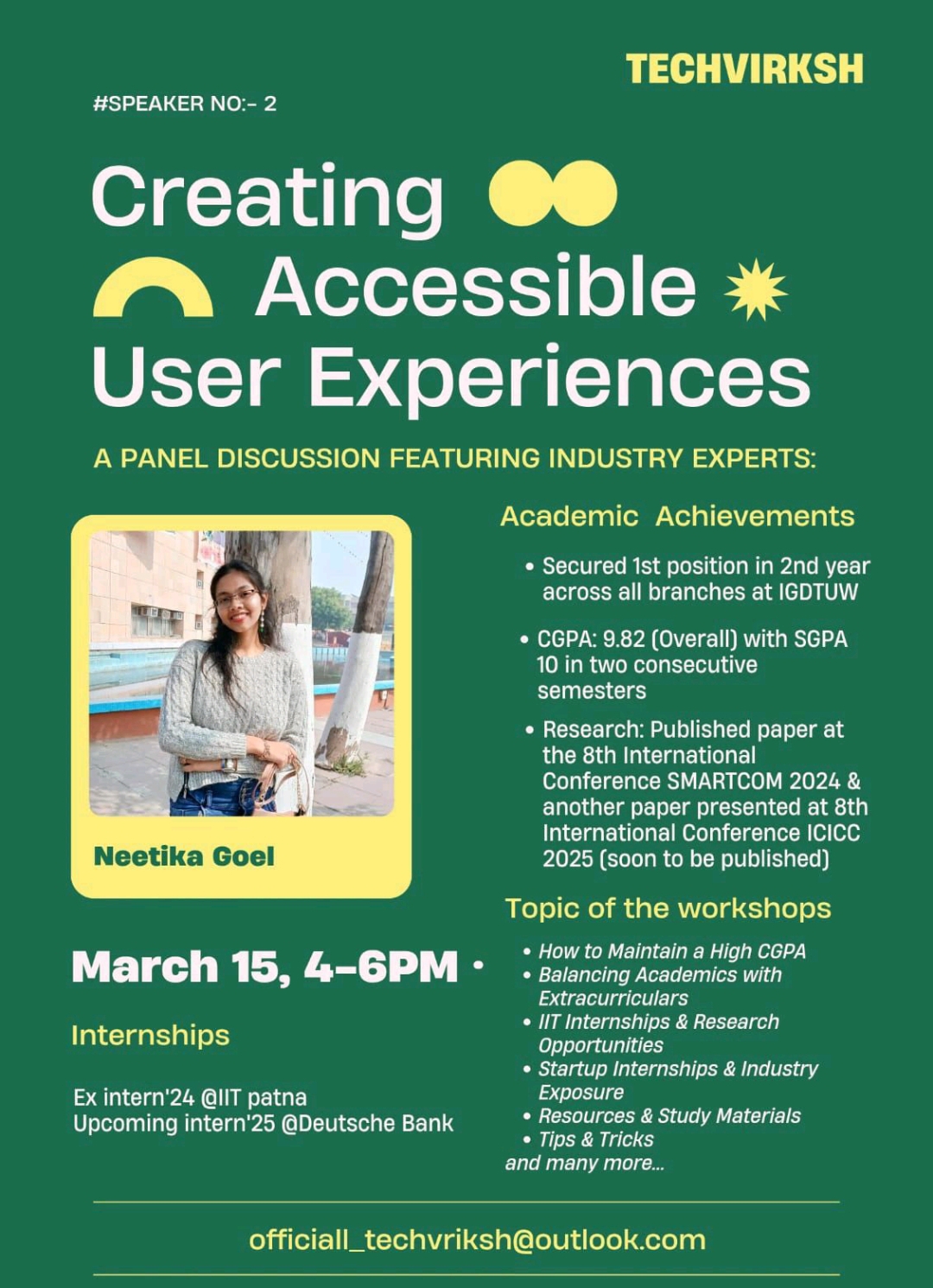 Workshop for Academic Excellence